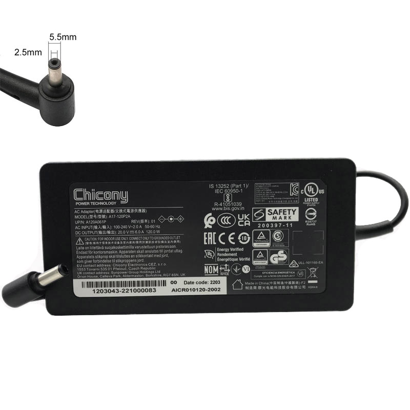 chicony a17-120p2a battery