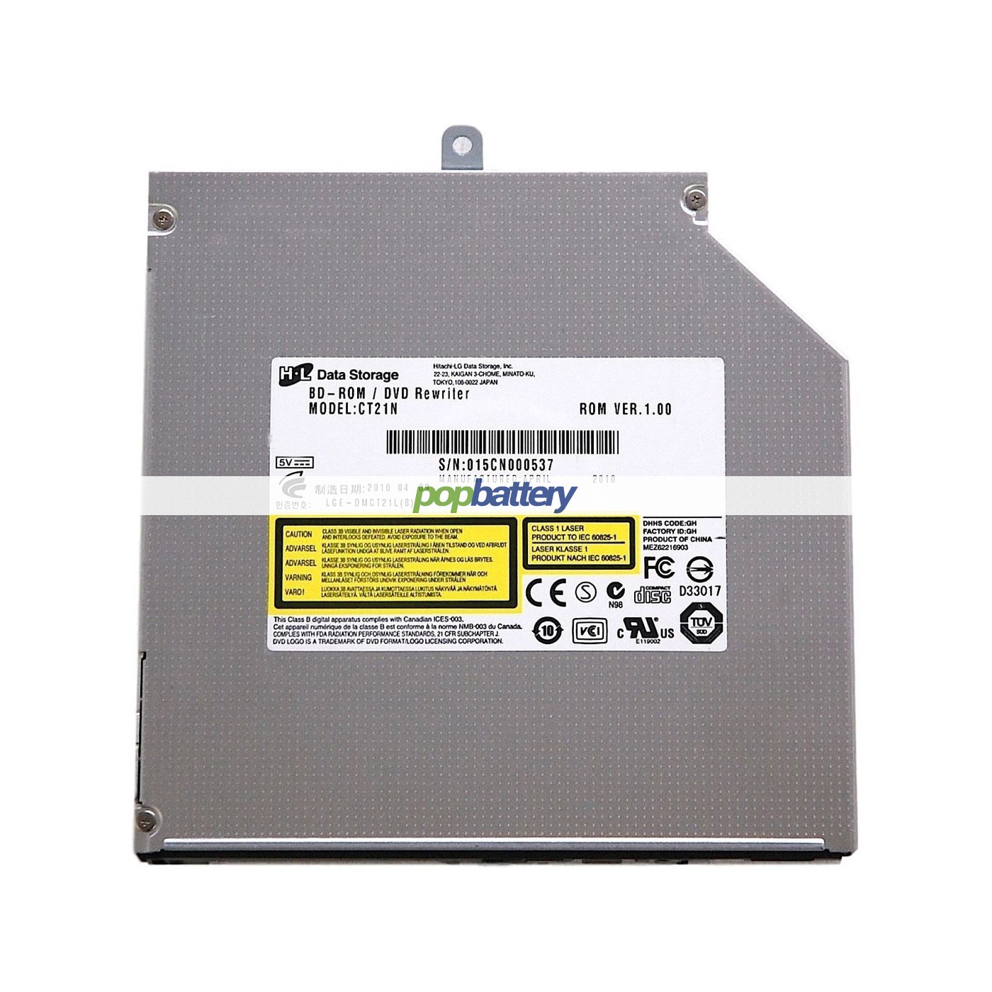 hitachi lg ct21n dvd burner