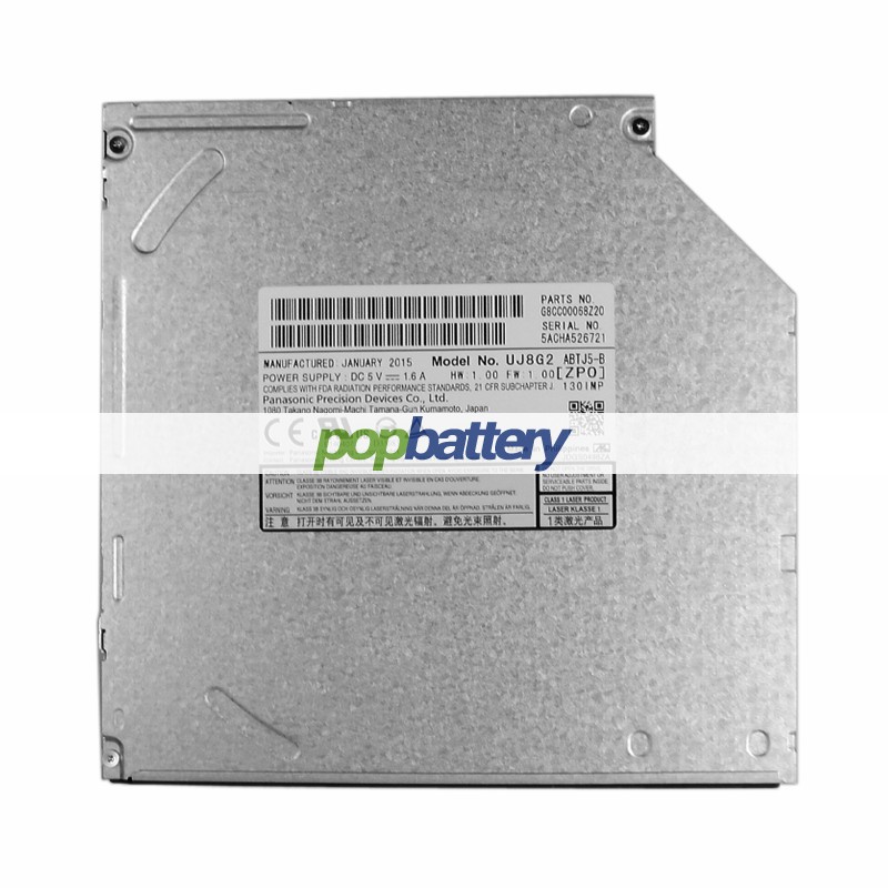 matshita / panasonic uj8g2 dvd burner